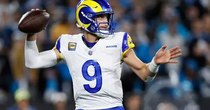 Rams rally past Panthers to open NFL playoffs, advance to divisional round