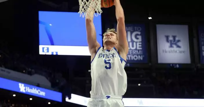 Denzel Aberdeen scores 19, Collin Chandler and Otega Oweh each had 18, and Kentucky tops Texas 85-80