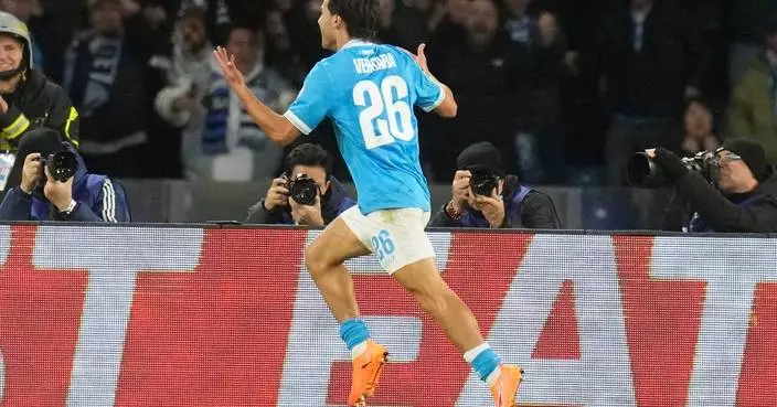 Vergara’s stunning goal evokes Maradona magic in Napoli’s crucial Champions League match