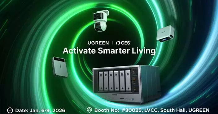 UGREEN Debuts New Smart Ecosystem at CES 2026, Led by AI NAS