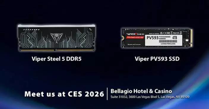 Patriot Memory Showcases Next-Generation Performance at CES 2026