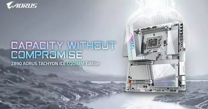 GIGABYTE Announces World’s First DDR5-7200 at Full 256GB with CQDIMM at CES 2026