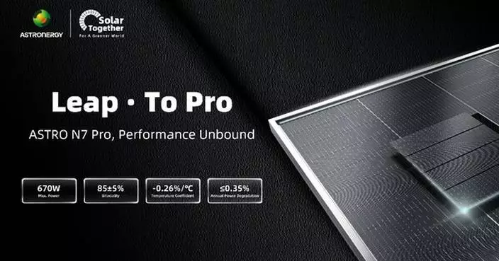 Astronergy Launches ASTRO N7 Pro to Unleash Pro Performance