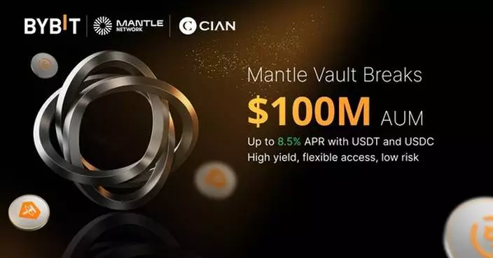 Mantle Vault Hits $100M Milestone, Cementing Bybit as Premier Gateway for On-Chain Yield
