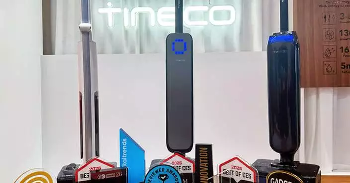 Tineco's Modern Living Vision Earns Global Media Recognition at CES 2026