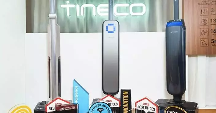 Tineco's Modern Living Vision Earns Global Media Recognition at CES 2026