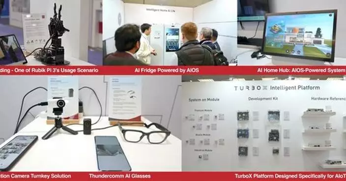 Thundercomm Brings On-Device AI Agents to Physical World From Smart Home to Action Cameras, to Robotics Based on AIOS platform