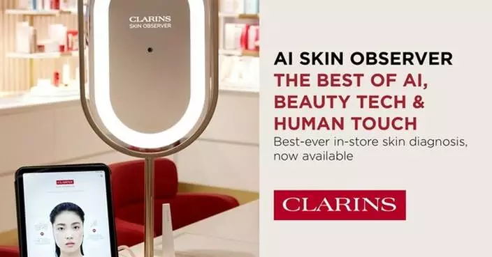 Clarins introduces the AI Skin Observer, in-store skin diagnosis augmenting human touch with the best of AI and Beauty Tech