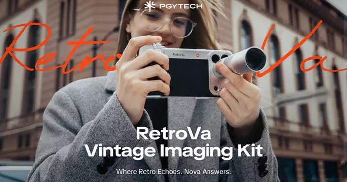PGYTECH Launches RetroVa on Kickstarter, Innovating Camera-Inspired Experience for Mobile Photography