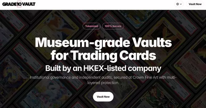 MemeStrategy Debuts Museum-Quality “Grade10 Vault” for Pro Trading Card Collectors