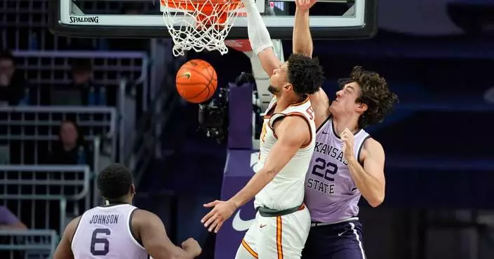 No. 8 Iowa State trounces Kansas State 95-61 behind Joshua Jefferson's 19 points