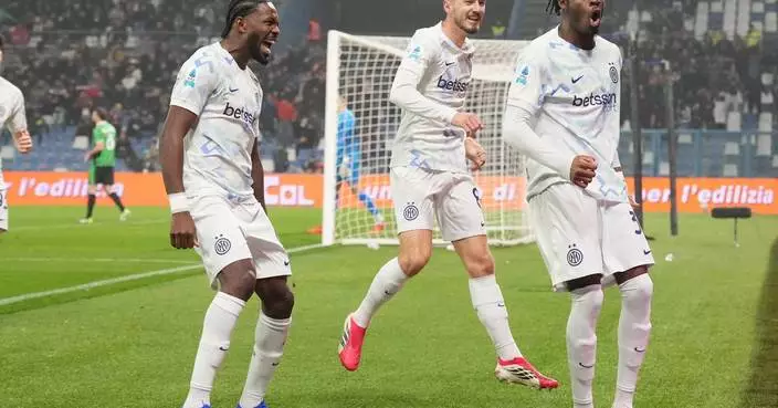 Inter Milan increases Serie A lead with 5-0 demolition of Sassuolo