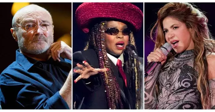Phil Collins, Lauryn Hill, INXS, Iron Maiden, Luther Vandross and Shakira get Rock Hall nominations