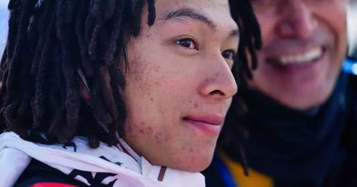 Japan’s Ayumu Hirano points toward competing in Winter Olympics after nasty injury, broken bones