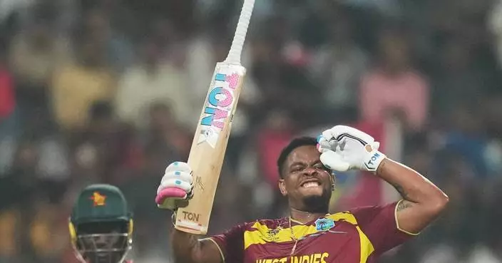 West Indies score record 254 runs and thrash Zimbabwe by 107 at T20 World Cup