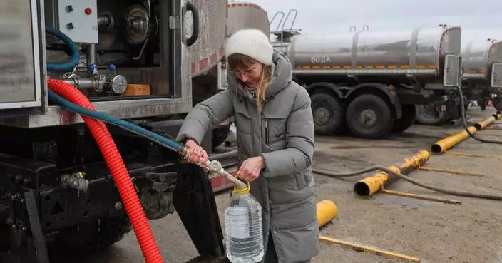 Russian-run areas of Ukraine face water, heat and housing woes