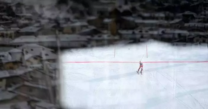 One Extraordinary Photo: Reflections and reality meet at the finish