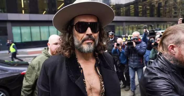 British comedian Russell Brand pleads not guilty to new rape and sexual assault charges