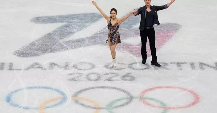 Chock and Bates rock the ice with world-best score to open figure skating at Milan Cortina Olympics