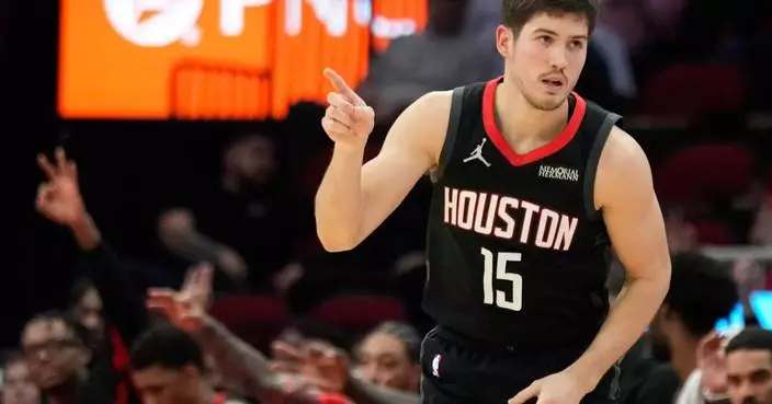 Sheppard makes 7 3s, Sengun has a triple-double as Rockets rout Kings 128-97