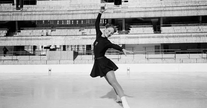 Tenley Albright and Carol Heiss relive their Olympic skating triumph from 70 years ago in Cortina