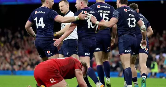 Scotland rallies from 20-5 down to edge Wales 26-23 in a dramatic Six Nations escape