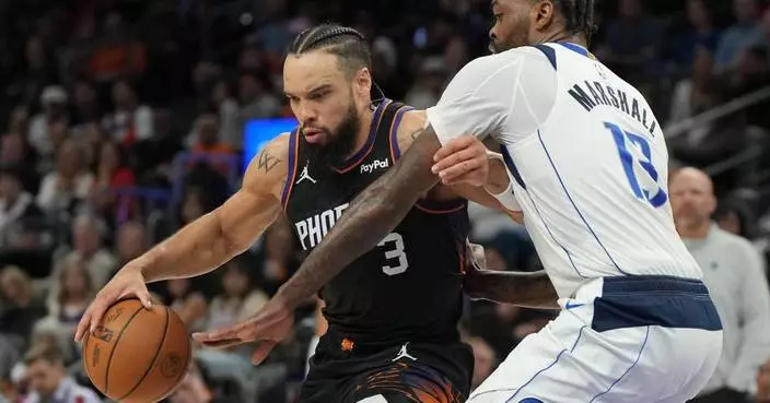Suns dominate Mavericks 120-111, extend Dallas’ losing streak to 8 games