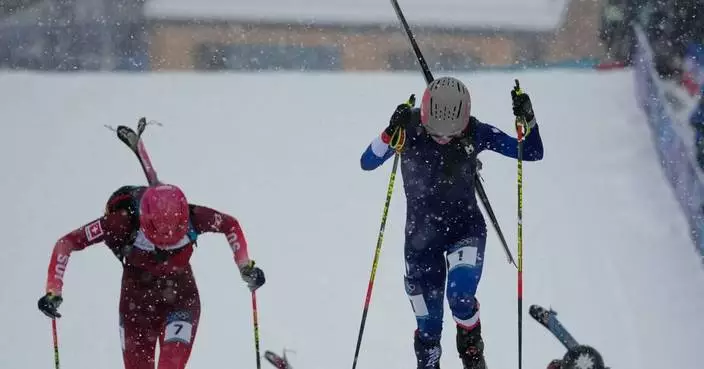 Ski mountaineering makes Olympic debut on snowy day as Marianne Fatton of Switzerland wins 1st gold