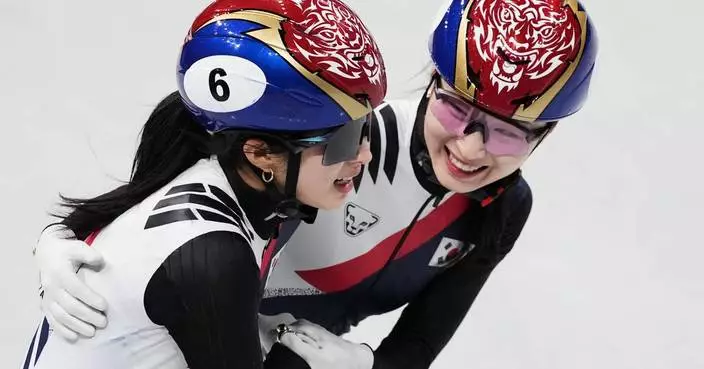 South Korea wins gold in women’s 3,000-meter relay in short track speedskating