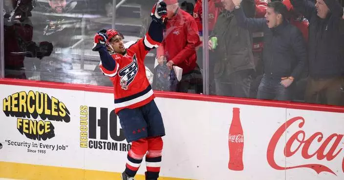 Sourdif scores in OT to give Capitals 4-3 comeback victory over Hurricanes