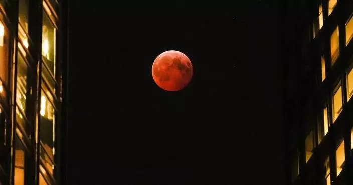 A total lunar eclipse will turn the moon blood red on Tuesday across several continents