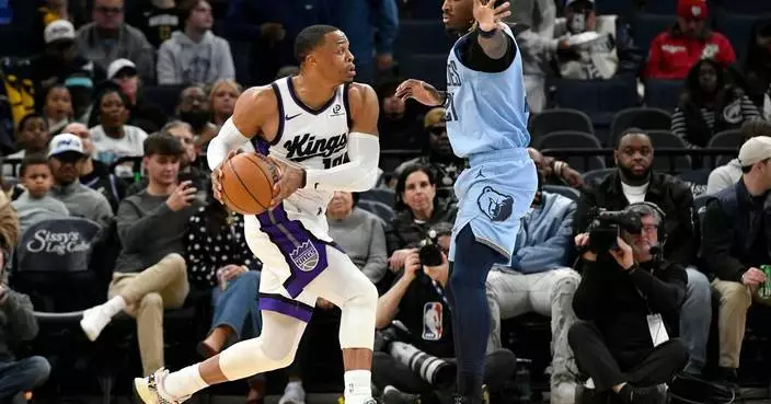 Kings end 16-game skid as Westbrook and Achiuwa lead the way in 123-114 win over Grizzlies