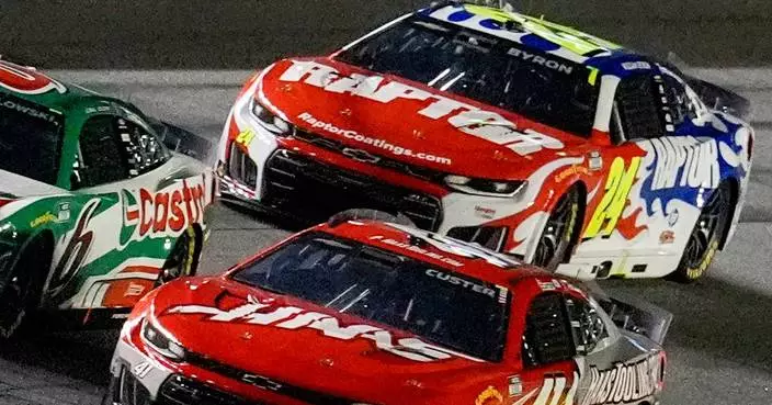 A battered car forces William Byron into a backup for his Daytona 500 three-peat bid