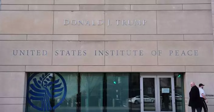 The Latest: Trump commits $10 billion for Board of Peace as others pledge $7 billion for Gaza relief