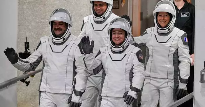 Four new astronauts arrive at the International Space Station to replace NASA’s evacuated crew