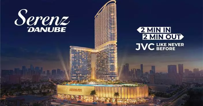 Danube Properties Launches ‘Serenz by Danube’ in JVC With A Convenient 2-Minutes-In, 2-Minutes-Out Access