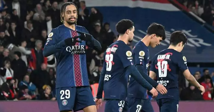 PSG returns to the top of French league standings with a little help from Monaco