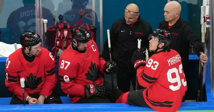 Injured Sidney Crosby is out for Canada vs. Finland in the semifinals at the Olympics