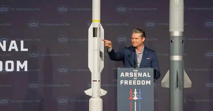 Secretary of War Pete Hegseth Visits L3Harris Solid Rocket Motor Site