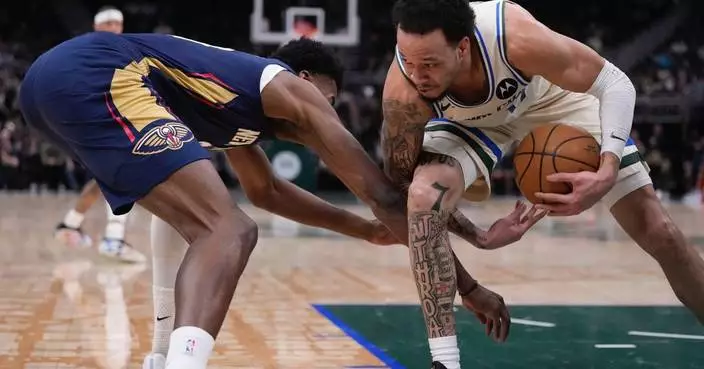 Bucks overcome a 44-point game by Trey Murphy III and beat Pelicans 141-137 in OT