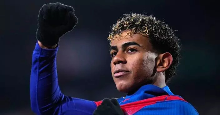 Yamal scores as Barcelona beats Albacete 2-1 to reach Copa semifinals