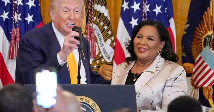 Trump, weeks after backlash over racist post, hosts Black History Month reception