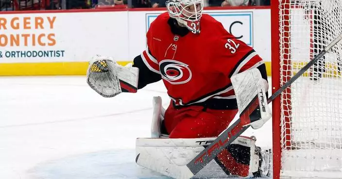 Carolina Hurricanes reach 3-year extension with goaltender Brandon Bussi through 2028-29 season