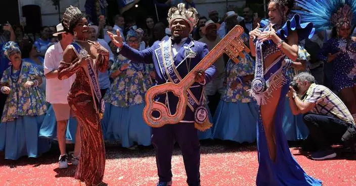 Let the revelry begin: Rio mayor hands city’s key to King Momo as Carnival kicks off