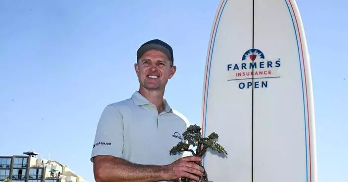 Rose gets another win at Torrey Pines. This was one special with his longtime caddie at his side