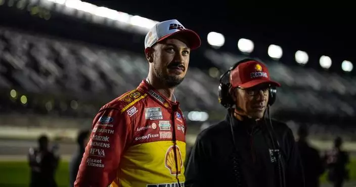 Joey Logano wins the first Daytona 500 qualifying race; Casey Mears grabs a transfer spot