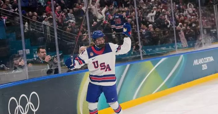 Benched in Beijing, Harvey emerges as driving force behind USA Hockey’s offensive attack in Milan