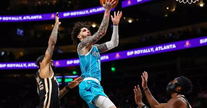 Bridges stars as the Hornets beat the Hawks 126-119 for their 9th straight win