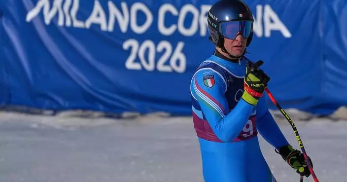 Italy’s Franzoni posts top time in downhill portion of team combined as event makes Olympic debut