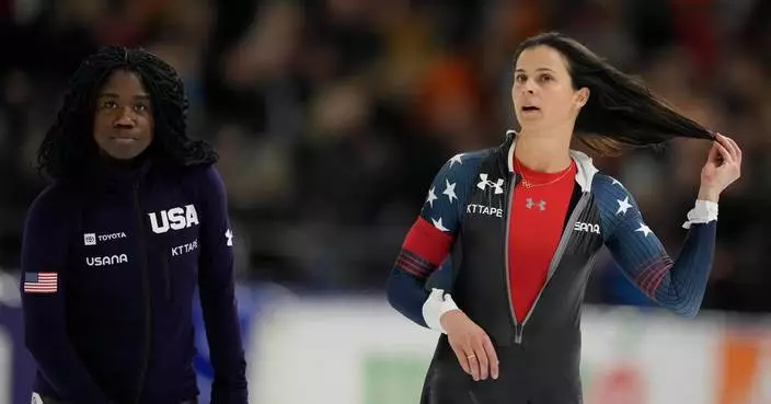 Olympic speedskaters Brittany Bowe and Erin Jackson are old friends and linked by 2022 gold